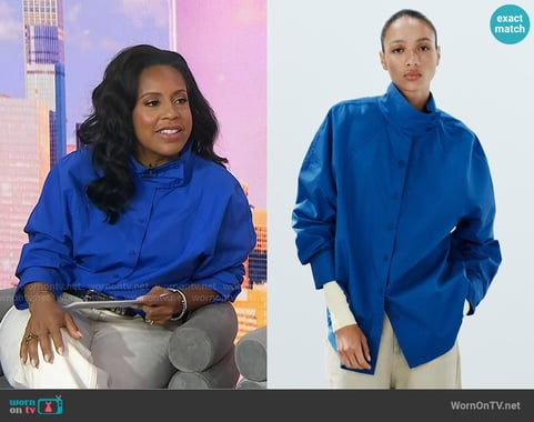 Sheinelle's Zara top