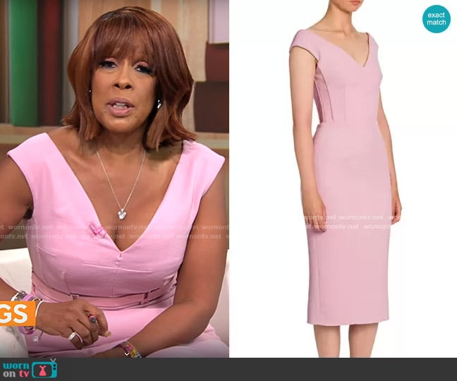 Gayle King's Dolce & Gabbana dress Gayle King's Dolce & Gabbana dress