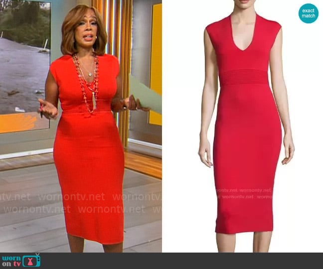 Gayle King's MICHAEL Michael Kors dress Gayle King's MICHAEL Michael Kors dress