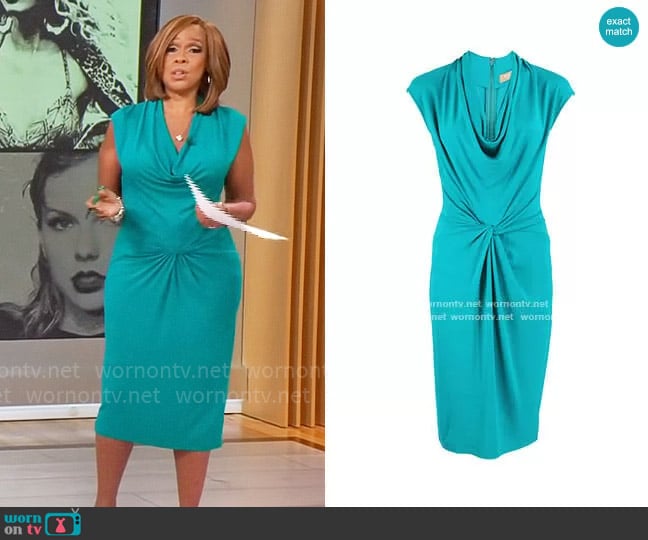 Gayle King's Michael Kors Collection dress
