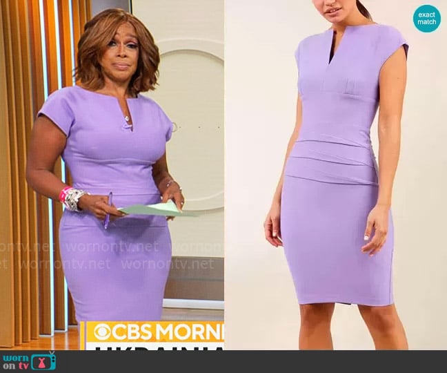 Gayle King's Nora Gardner dress
