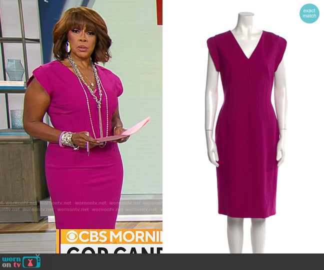 Gayle King's Escada dress Gayle King's Escada dress