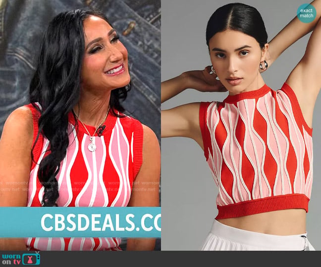 Elizabeth Werner's Eva Franco top Elizabeth Werner's Eva Franco top