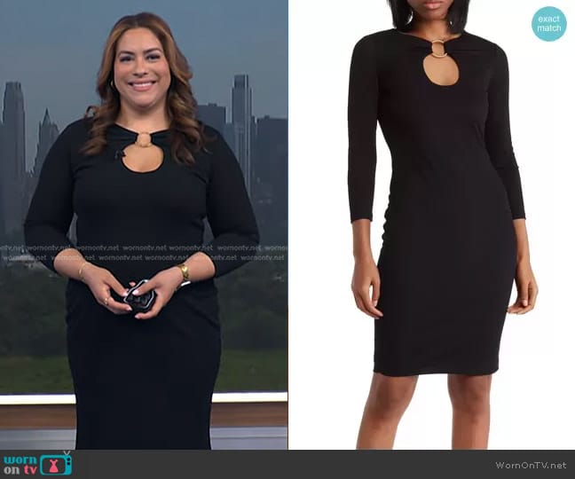 Violeta Yas's Calvin Klein dress Violeta Yas's Calvin Klein dress