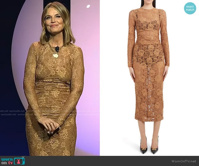 Savannah's Dolce & Gabbana dress Savannah's Dolce & Gabbana dress