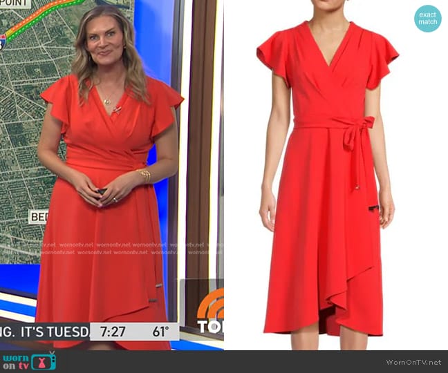 Emily West's DKNY dress Emily West's DKNY dress