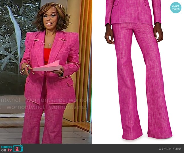 Gayle King's Sergio Hudson pants Gayle King's Sergio Hudson pants
