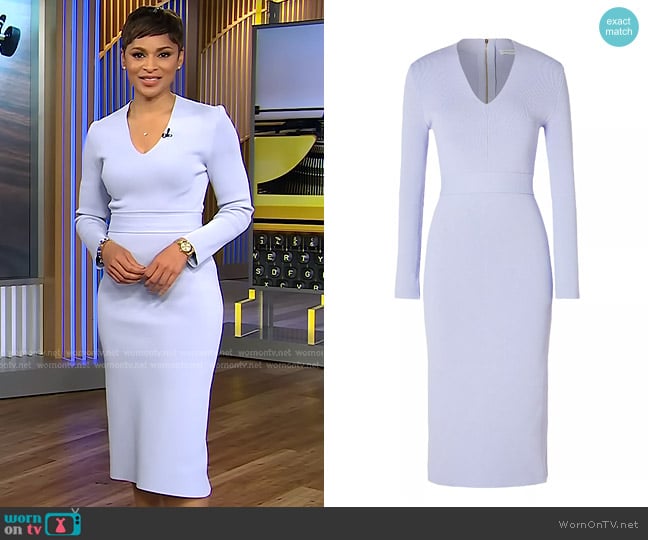 Jericka's Scanlan Theodore dress