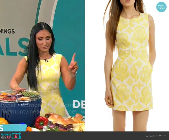 Elizabeth Werner's Diane von Furstenberg dress