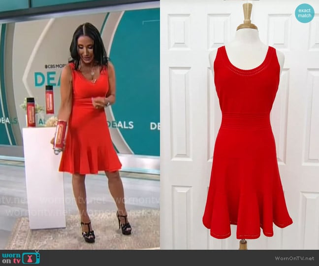 Elizabeth Werner's Diane von Furstenberg dress