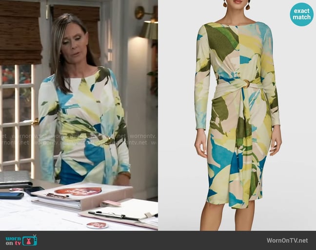 Lucy's Donna Karan dress