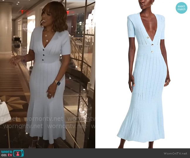 Gayle King's Self Portrait dress