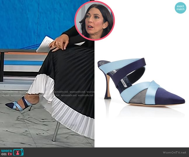 Natalie's Manolo Blahnik shoes