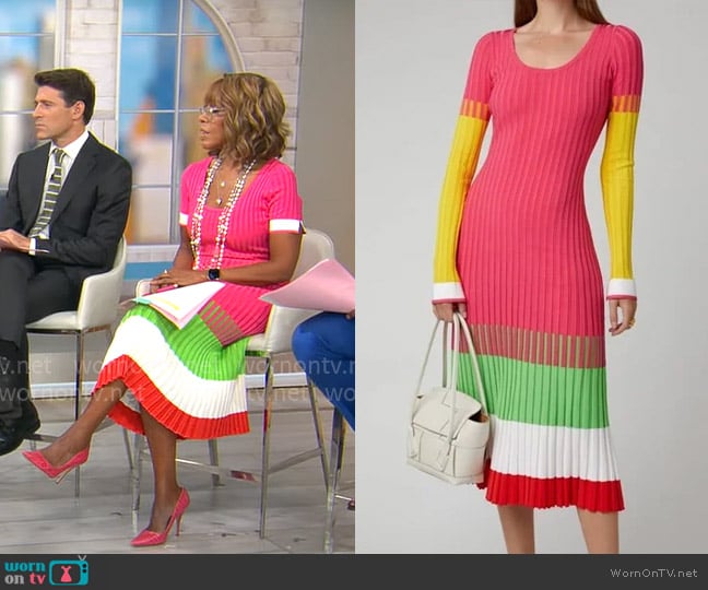 Gayle King's Prabal Gurung dress Gayle King's Prabal Gurung dress