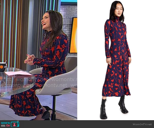 Lilia Luciano's Proenza Schouler White Label dress
