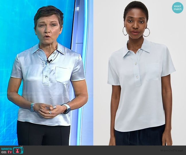 Stephanie's Vince top Stephanie's Vince top