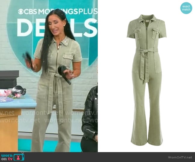 Elizabeth Werner's Alice + Olivia jumpsuit