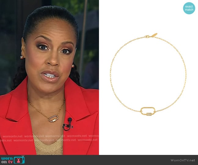 Sheinelle's Logan Tay necklace Sheinelle's Logan Tay necklace