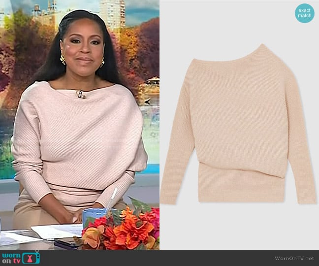 Sheinelle's Reiss sweater