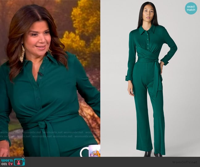 Ana's Diane von Furstenberg jumpsuit Ana's Diane von Furstenberg jumpsuit