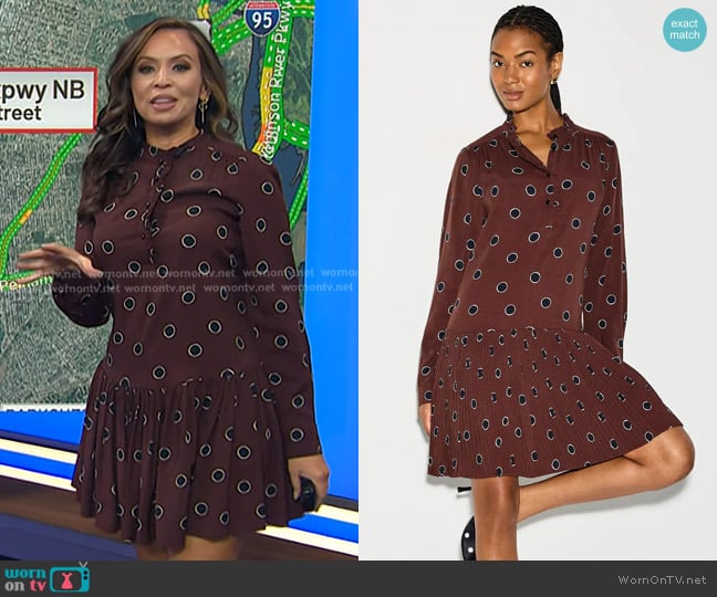 Adelle's Kate Spade dress