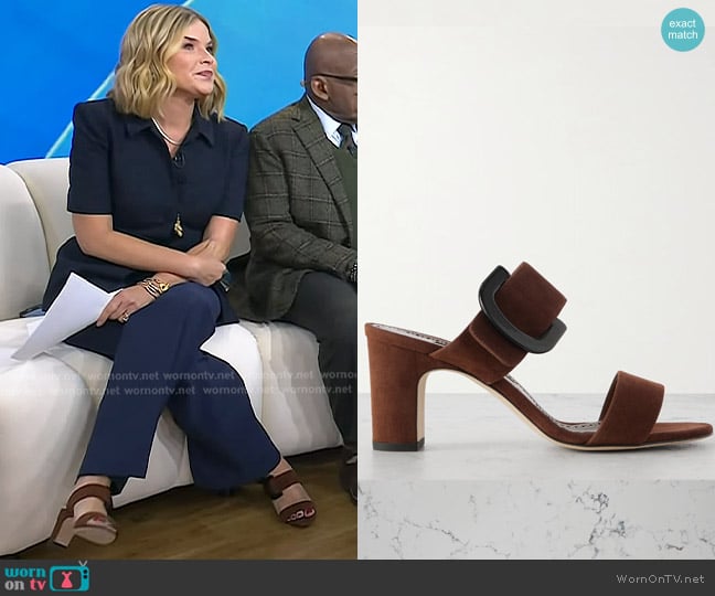 Jenna's Manolo Blahnik shoes Jenna's Manolo Blahnik shoes