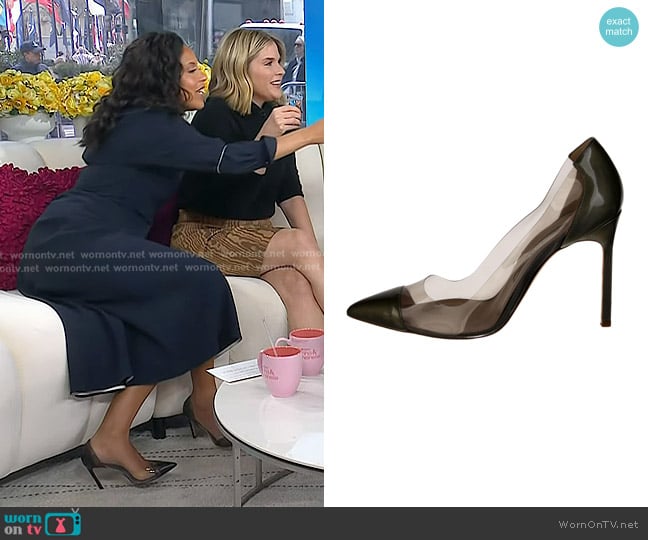 Sheinelle's Manolo Blahnik shoes Sheinelle's Manolo Blahnik shoes