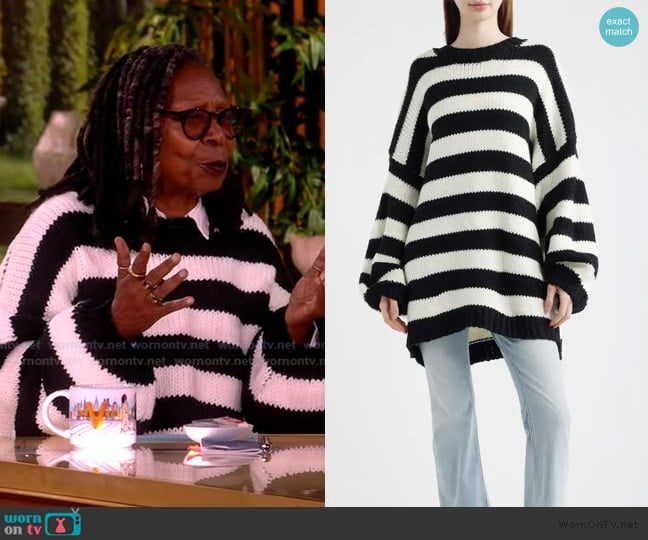 Whoopi's Dressed in Lala sweater Whoopi's Dressed in Lala sweater