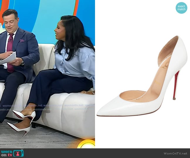 Sheinelle's Christian Louboutin shoes