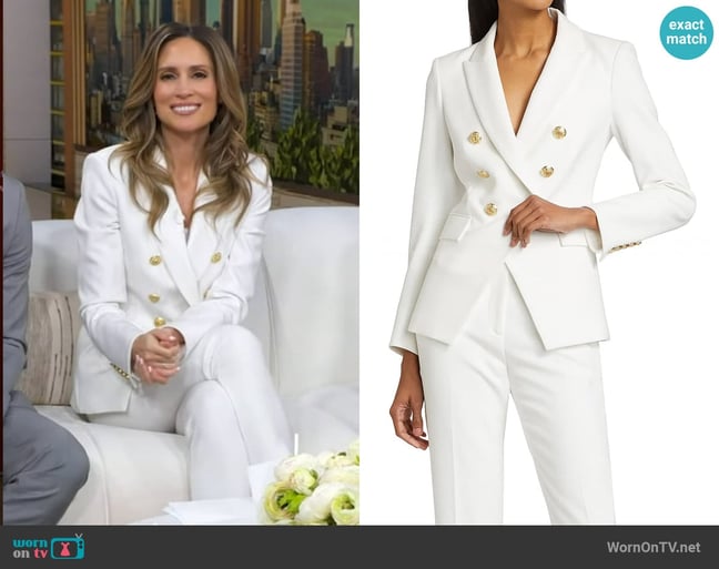Rhiannon's Veronica Beard jacket