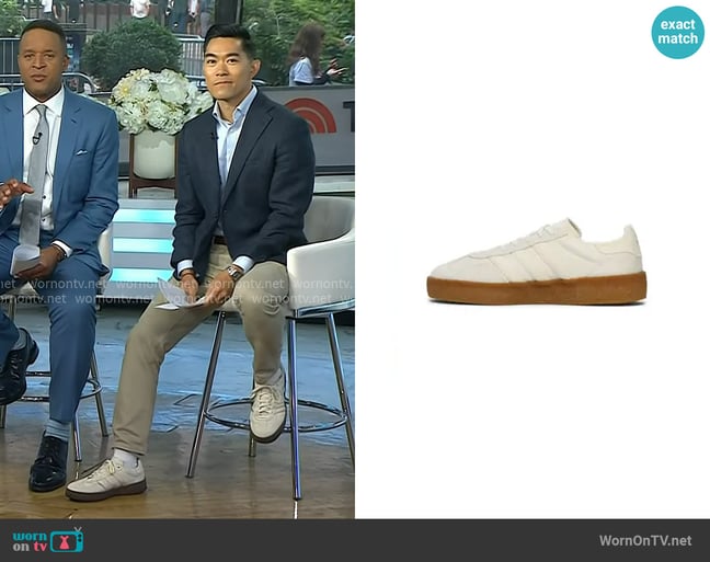 Brian Cheung's Adidas x Clot shoes Brian Cheung's Adidas x Clot shoes