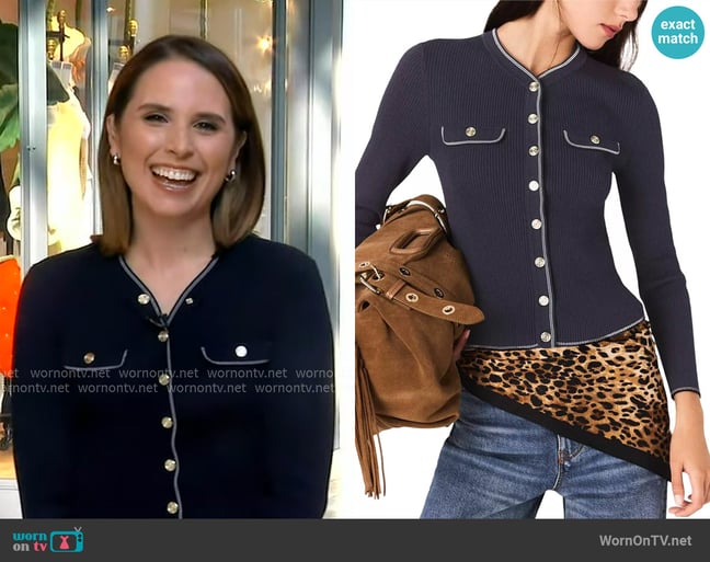 Elizabeth's Maje sweater