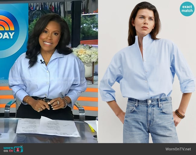 Sheinelle's AYR top