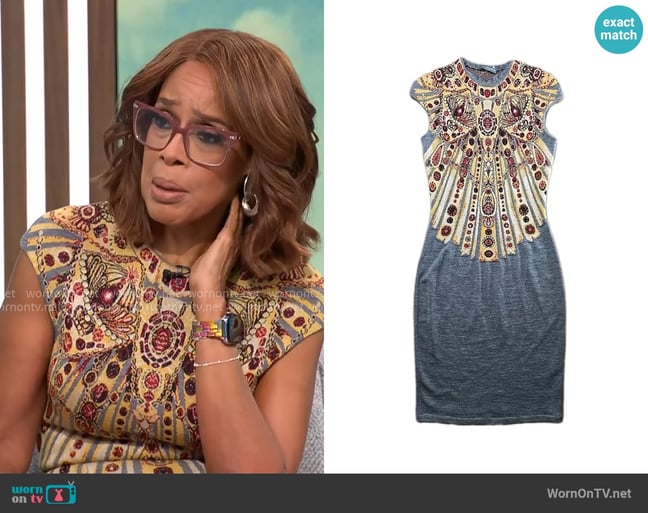 Gayle King's Alexander McQueen dress Gayle King's Alexander McQueen dress
