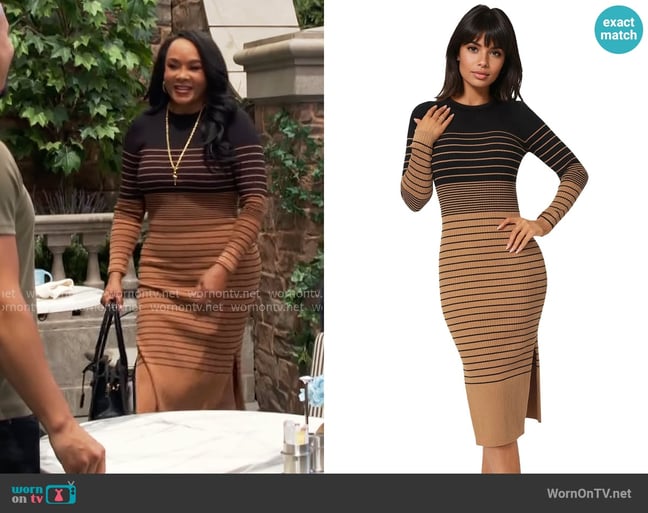 Stephanie's Bebe dress Stephanie's Bebe dress
