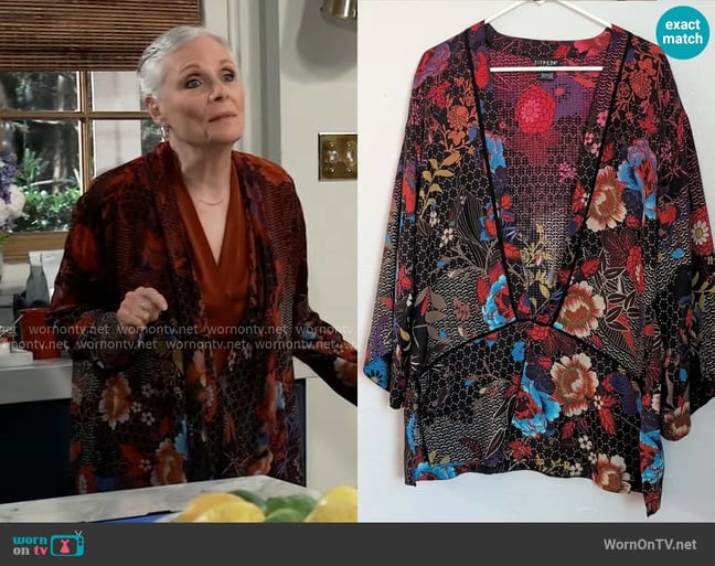 Citron Floral Kimono Citron Floral Kimono