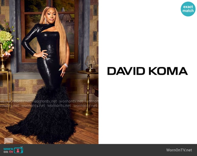 Drew's David Koma dress Drew's David Koma dress
