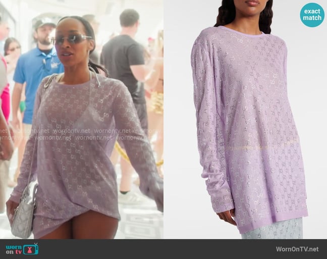 Malika's Gucci sweater Malika's Gucci sweater