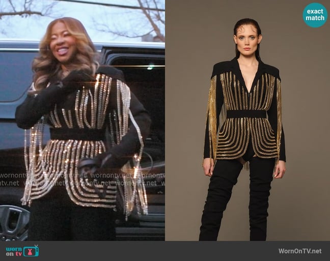 Mary Cosby's Jean-Louis Sabaji jacket
