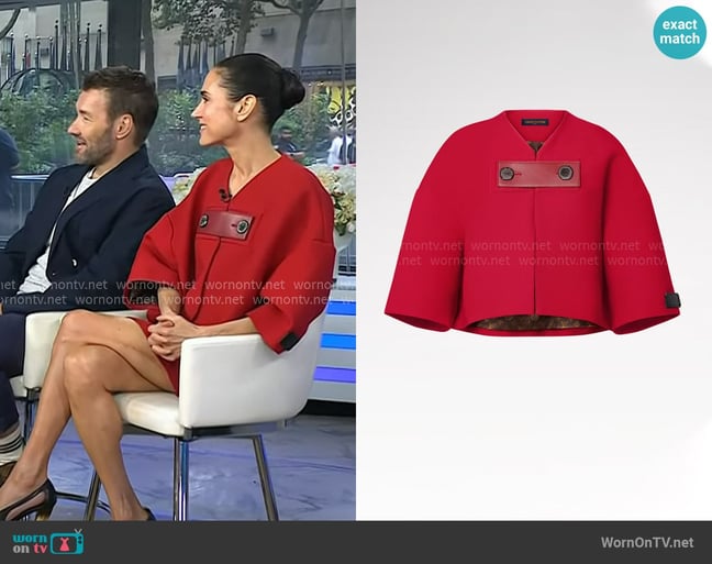 Jennifer Connelly's Louis Vuitton jacket Jennifer Connelly's Louis Vuitton jacket