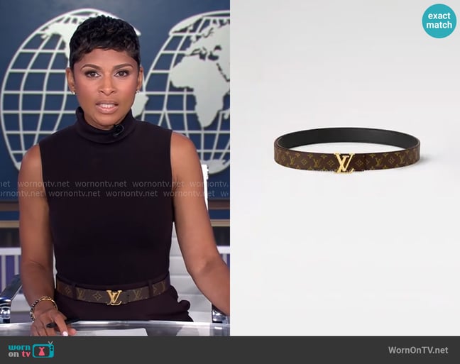 Jericka's Louis Vuitton belt Jericka's Louis Vuitton belt