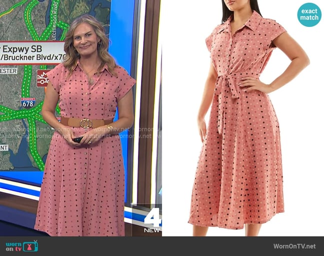 Emily's Nina Leonard dress