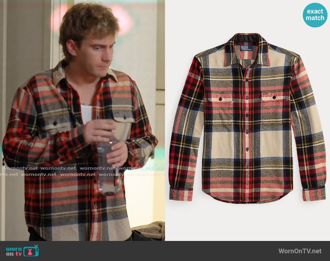 Charlie's Ralph Lauren shirt
