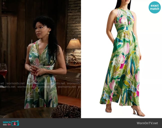 Portia's Ted Baker jumpsuit