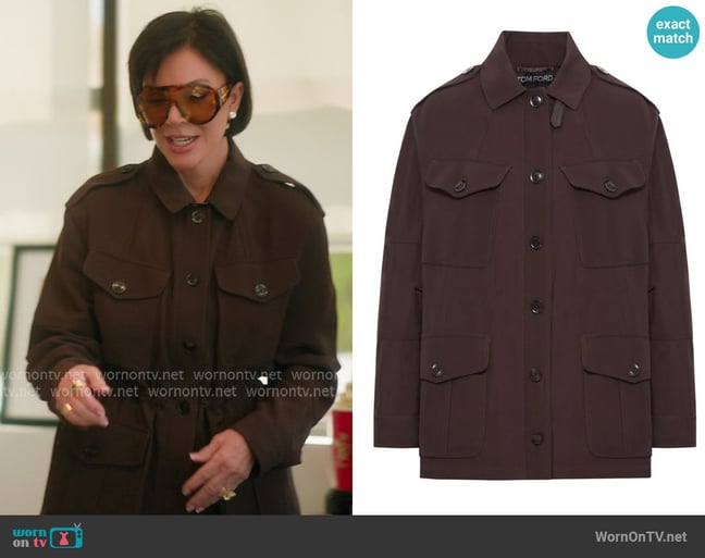 Kris's Tom Ford coat Kris's Tom Ford coat