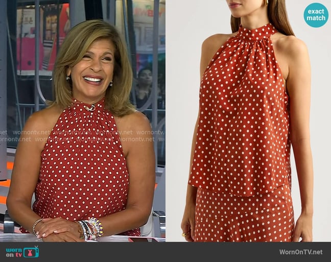 Hoda's Veronica Beard top