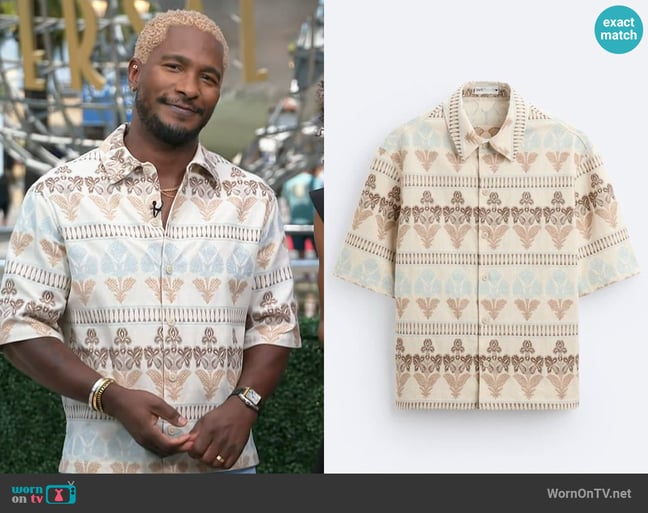 Scott's Zara shirt