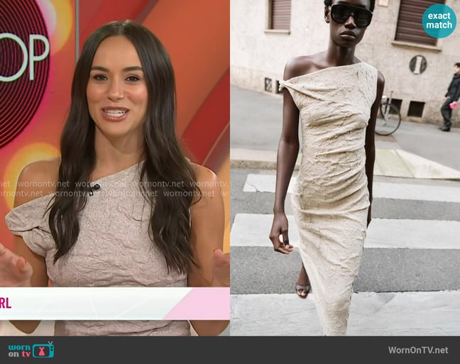 Emily Curl's Zara dress Emily Curl's Zara dress