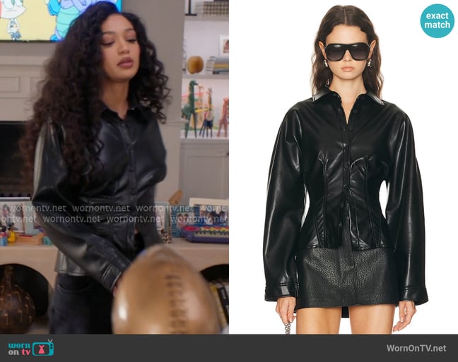 Olivia's Agolde jacket