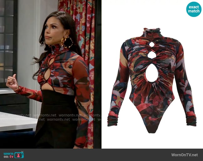 Dani's Andrea Iyamah top Dani's Andrea Iyamah top